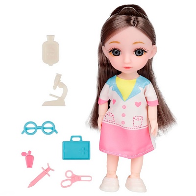 Кукла Alisa Kawaii Доктор 15 см 1toy Т24355 1